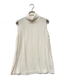 theory（セオリー）の古着「SILK COMBO/SL ROLL NECK TOP」｜アイボリー