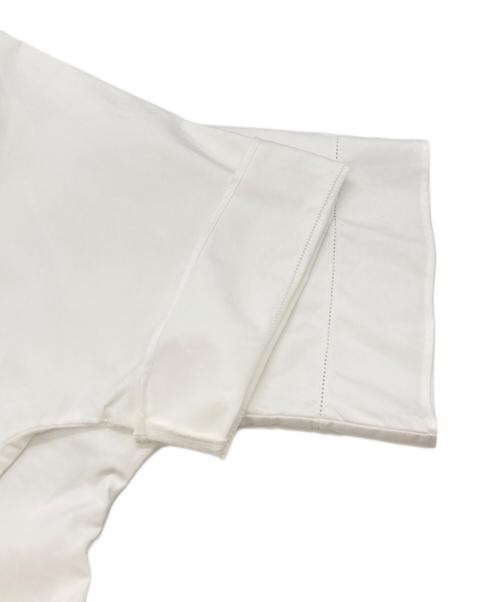 TOMORROW LAND collection（トゥモローランドコレクション）TOMORROW LAND collection (トゥモローランドコレクション) スクエアエンブロイダリー ヨークエンブロイダリーブラウス ホワイト サイズ:36の古着・服飾アイテム