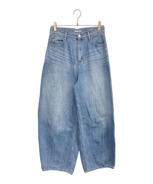 LE PHIL（ル フィル）LE PHIL (ル フィル) ライトデニムバレルパンツ インディゴ サイズ:1の古着・服飾アイテム
