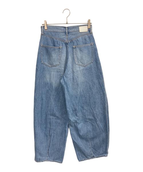 LE PHIL（ル フィル）LE PHIL (ル フィル) ライトデニムバレルパンツ インディゴ サイズ:1の古着・服飾アイテム