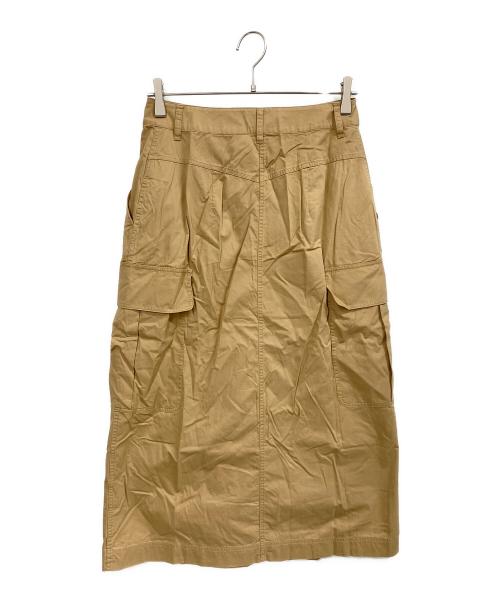 theory（セオリー）theory (セオリー) GD CHINO/CARGO MIDI SKIRT / カーゴスカート ベージュ サイズ:2 未使用品の古着・服飾アイテム