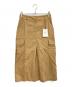 theory（セオリー）の古着「GD CHINO/CARGO MIDI SKIRT / カーゴスカート」｜ベージュ