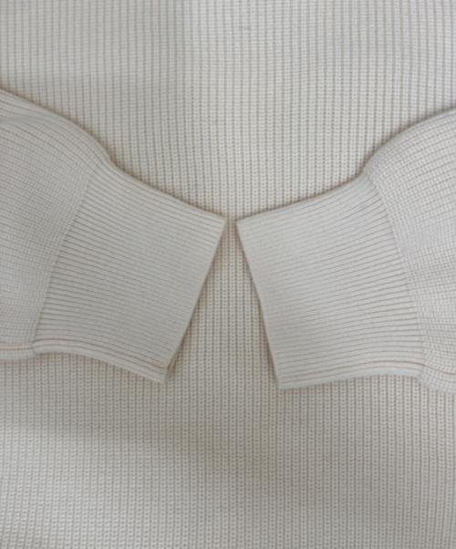 theory（セオリー）theory (セオリー) NEW WOOLY KNIT/KARENIA BELTED アイボリー サイズ:Sの古着・服飾アイテム