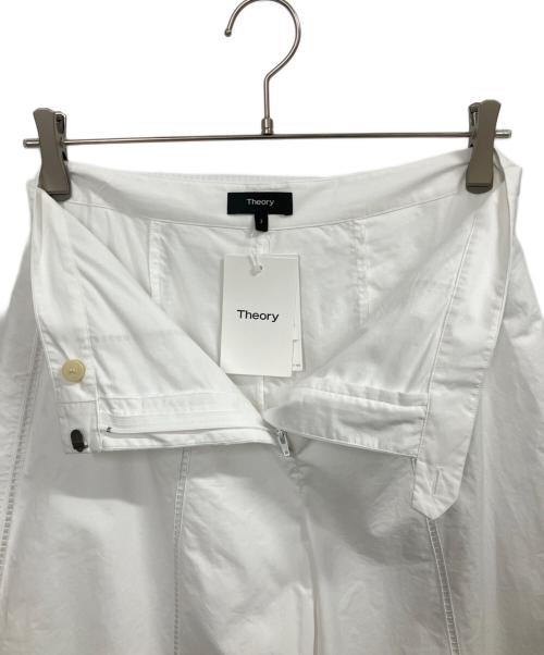 theory（セオリー）theory (セオリー) アイレットワイドパンツ ホワイト サイズ:2の古着・服飾アイテム