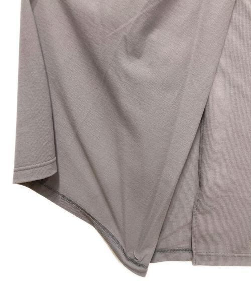 THIRD MAGAZINE（サードマガジン）THIRD MAGAZINE (サードマガジン) カットソーワンピース グレー サイズ:3の古着・服飾アイテム