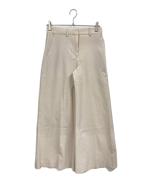 theory（セオリー）theory (セオリー) Seer Suit HW Wide Trouser ベージュ サイズ:2の古着・服飾アイテム