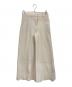theory（セオリー）の古着「Seer Suit HW Wide Trouser」｜ベージュ