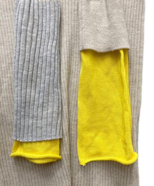 ENFOLD（エンフォルド）ENFOLD (エンフォルド) Soft Wool Rib レイヤーリブPO ベージュ サイズ:38の古着・服飾アイテム