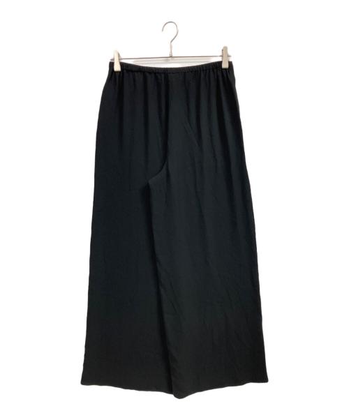 theory（セオリー）theory (セオリー) POWDER CREPE/WIDE LEG PO GH / ワイドパンツ ブラック サイズ:Sの古着・服飾アイテム