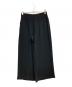 theory（セオリー）の古着「POWDER CREPE/WIDE LEG PO GH / ワイドパンツ」｜ブラック