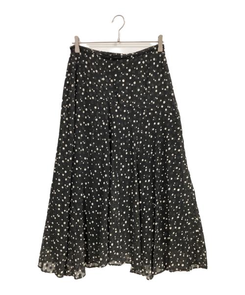 theory luxe（セオリーリュクス）theory luxe (セオリーリュクス) SHEER DOT JQ MIDIE ブラック サイズ:40の古着・服飾アイテム