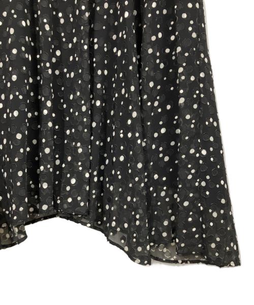 theory luxe（セオリーリュクス）theory luxe (セオリーリュクス) SHEER DOT JQ MIDIE ブラック サイズ:40の古着・服飾アイテム