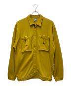 GR10Kジーアールテンケー）の古着「GEARED ECO OIL SHIRT TRACK TOP」｜イエロー