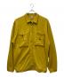 GR10K（ジーアールテンケー）の古着「GEARED ECO OIL SHIRT TRACK TOP」｜イエロー