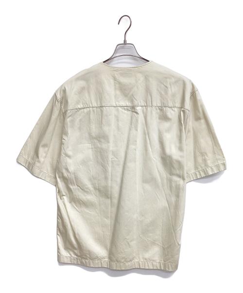 LEMAIRE（ルメール）LEMAIRE (ルメール) ボタンネックトップ アイボリー サイズ:SIZE52の古着・服飾アイテム