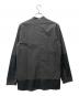 SILENT by DAMIR DOMA (サイレント バイ ダミールドーマ) スリーブ切替シャツ ブラック サイズ:Ｍ：5000円