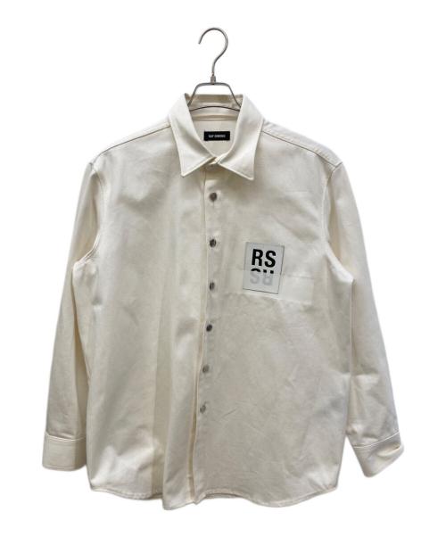 RAF SIMONS（ラフシモンズ）RAF SIMONS (ラフシモンズ) CARRY OVER DENIM SHIRT アイボリー サイズ:Mの古着・服飾アイテム