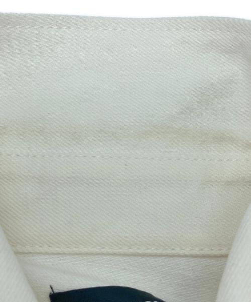 RAF SIMONS（ラフシモンズ）RAF SIMONS (ラフシモンズ) CARRY OVER DENIM SHIRT アイボリー サイズ:Mの古着・服飾アイテム