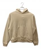 BEAMSビームス）の古着「プルオーバーパーカー」｜ベージュ