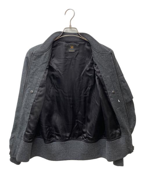 SCYEBASICS（サイベーシックス）SCYEBASICS (サイベーシックス) ウール混ボンバージャケット グレー サイズ:38の古着・服飾アイテム