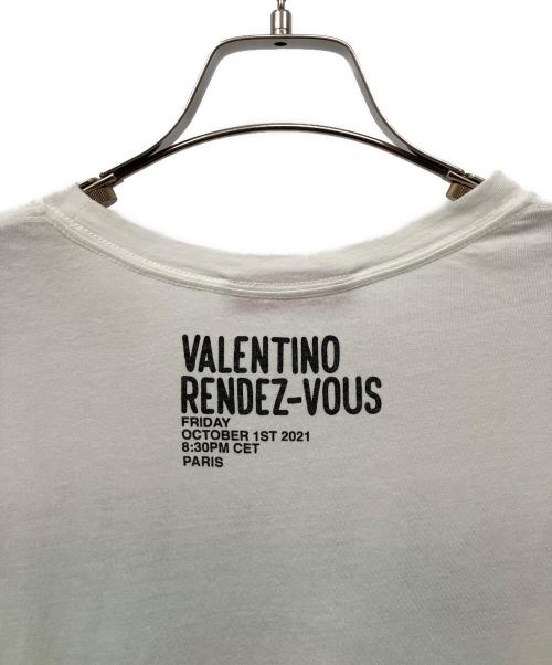 VALENTINO（ヴァレンティノ）VALENTINO (ヴァレンティノ) プリントTシャツ ホワイト サイズ:XSの古着・服飾アイテム