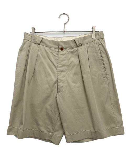 MAATEE&SONS（マーティーアンドサンズ）MAATEE&SONS (マーティーアンドサンズ) SHORT TROUSERS(ショートトラウザーズ) ベージュ サイズ:3の古着・服飾アイテム
