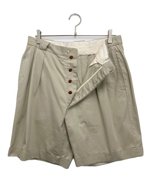 MAATEE&SONS（マーティーアンドサンズ）MAATEE&SONS (マーティーアンドサンズ) SHORT TROUSERS(ショートトラウザーズ) ベージュ サイズ:3の古着・服飾アイテム