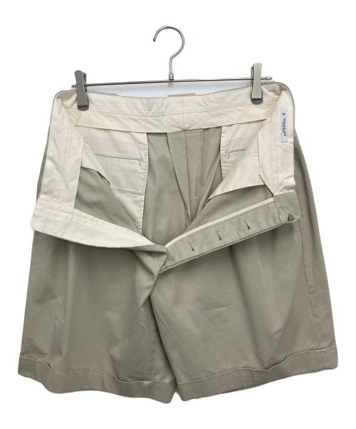MAATEE&SONS（マーティーアンドサンズ）MAATEE&SONS (マーティーアンドサンズ) SHORT TROUSERS(ショートトラウザーズ) ベージュ サイズ:3の古着・服飾アイテム