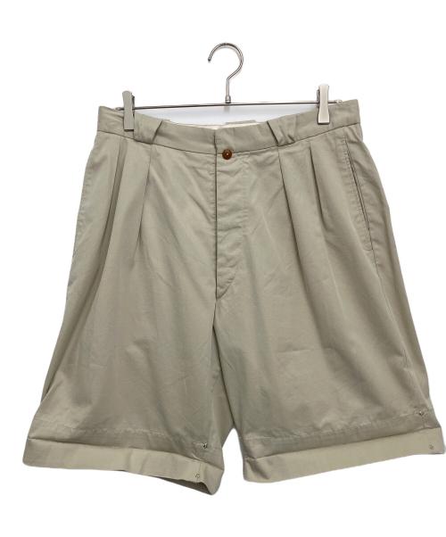MAATEE&SONS（マーティーアンドサンズ）MAATEE&SONS (マーティーアンドサンズ) SHORT TROUSERS(ショートトラウザーズ) ベージュ サイズ:3の古着・服飾アイテム