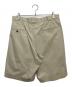 MAATEE&SONS (マーティーアンドサンズ) SHORT TROUSERS(ショートトラウザーズ) ベージュ サイズ:3：14000円
