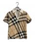 BURBERRY LONDON（バーバリーロンドン）の古着「チェック柄スキッパーシャツ　FA076-053-14」｜ベージュ