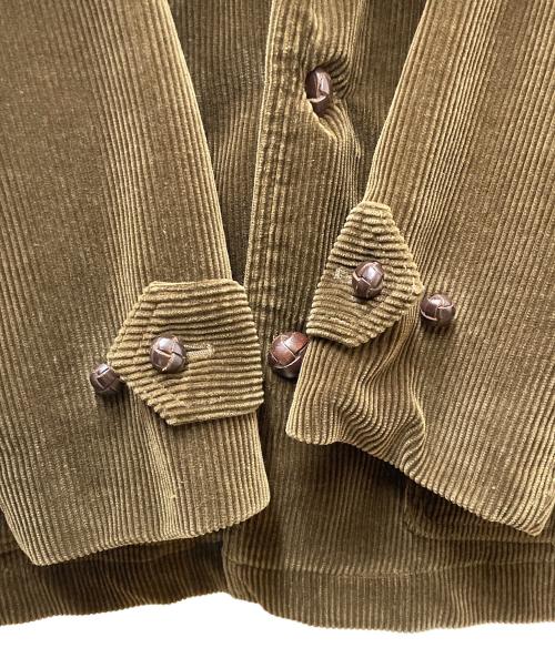 POLO RALPH LAUREN（ポロ・ラルフローレン）POLO RALPH LAUREN (ポロ・ラルフローレン) コーデュロイ切替ハンティングジャケット ブラウン サイズ:XLの古着・服飾アイテム