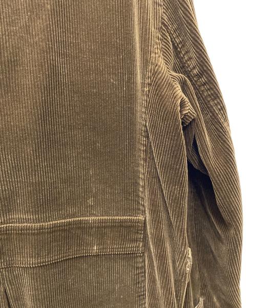 POLO RALPH LAUREN（ポロ・ラルフローレン）POLO RALPH LAUREN (ポロ・ラルフローレン) コーデュロイ切替ハンティングジャケット ブラウン サイズ:XLの古着・服飾アイテム