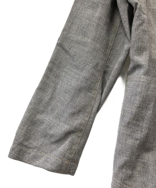 RRL（ダブルアールエル）RRL (ダブルアールエル) ウールコットンリネンスポーツコート グレー サイズ:XLの古着・服飾アイテム