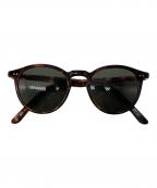 YELLOWS PLUSイエローズプラス）の古着「サングラス」｜ブラウン