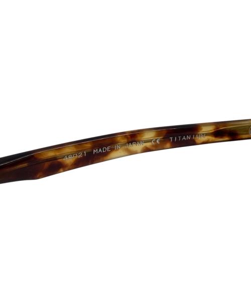 YELLOWS PLUS（イエローズプラス）YELLOWS PLUS (イエローズプラス) サングラス ブラウン サイズ:48□21の古着・服飾アイテム