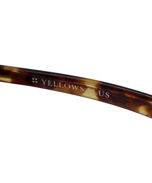 YELLOWS PLUS（イエローズプラス）YELLOWS PLUS (イエローズプラス) サングラス ブラウン サイズ:48□21の古着・服飾アイテム