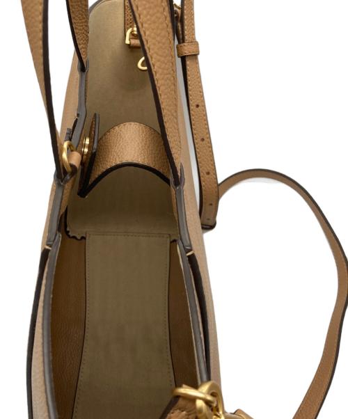 TORY BURCH（トリーバーチ）TORY BURCH (トリーバーチ) マックグロー キャリーオール ブラウンの古着・服飾アイテム