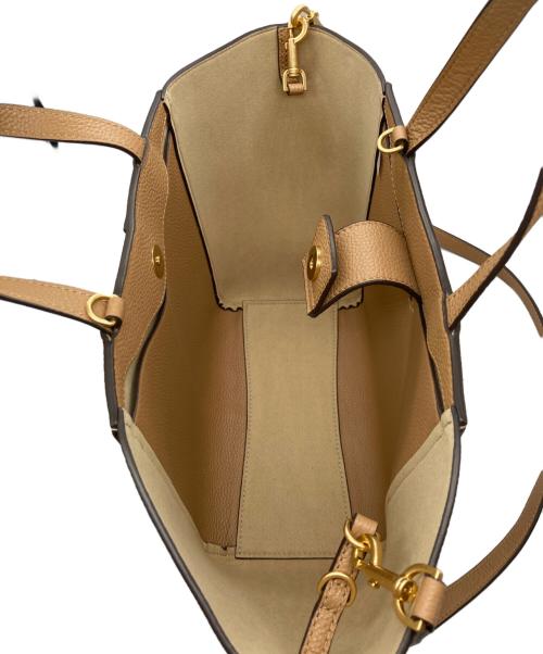 TORY BURCH（トリーバーチ）TORY BURCH (トリーバーチ) マックグロー キャリーオール ブラウンの古着・服飾アイテム