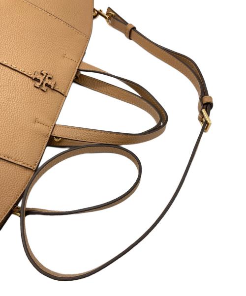 TORY BURCH（トリーバーチ）TORY BURCH (トリーバーチ) マックグロー キャリーオール ブラウンの古着・服飾アイテム