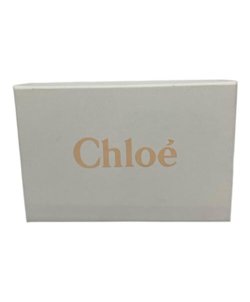 Chloe（クロエ）Chloe (クロエ) アルファベット ミニ コンパクトウォレット ブラウンの古着・服飾アイテム