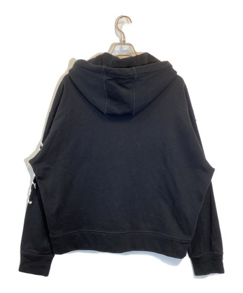 JIL SANDER（ジルサンダー）JIL SANDER (ジルサンダー) HOODIE SWEATSHIRT/ Gemini/ふたご座  ブラック サイズ:SIZE Mの古着・服飾アイテム
