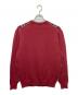 BURBERRY LONDON (バーバリーロンドン) ノヴァチェックニット レッド サイズ:Ｍ：7000円