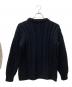 GUERNSEY WOOLLENS (ガンジーウーレンズ) ケーブルニット 15AW02 ブラック サイズ:38：4000円