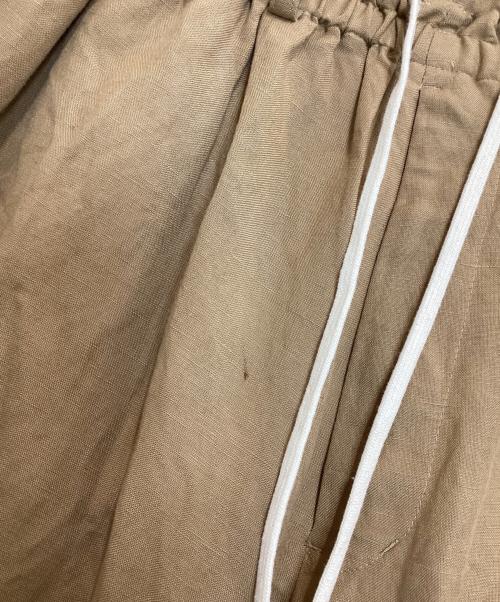 s’yte（サイト）s’yte (サイト) リネン混ワイドパンツ ベージュ サイズ:3の古着・服飾アイテム