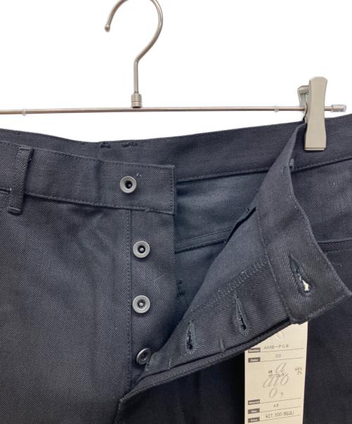 ato（アトウ）ato (アトウ) STRETCH DENIM SARROUEL PANTS　サルエルデニムパンツ ブラック サイズ:48 未使用品の古着・服飾アイテム