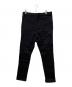 ato (アトウ) STRETCH DENIM SARROUEL PANTS　サルエルデニムパンツ ブラック サイズ:48 未使用品：8000円