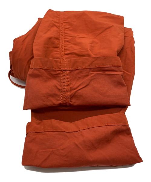 ato（アトウ）ato (アトウ) コットンナイロンシャーリングパンツ オレンジ サイズ:46の古着・服飾アイテム