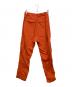 ato (アトウ) コットンナイロンシャーリングパンツ オレンジ サイズ:46：5000円
