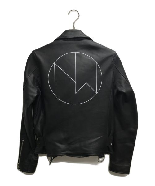 UNDERCOVER（アンダーカバー）UNDERCOVER (アンダーカバー) NEW WARRIORS LEATHER JACKET ブラック サイズ:1の古着・服飾アイテム